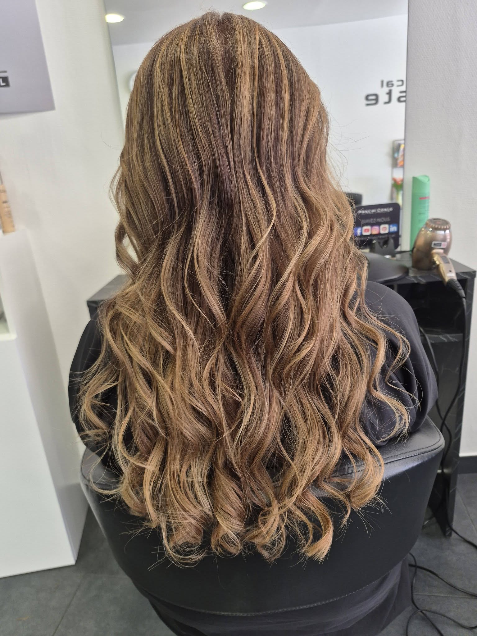 Balayage et effet soleil
